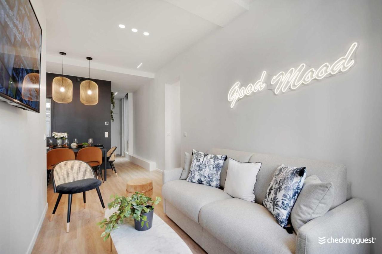 Charming Apartment - 3Br-8P - Le Marais Paris Exterior foto